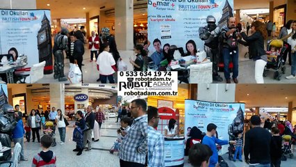 Avm 23 Nisan Çocuk Bayramı RobotAdam Ve Çocuklar