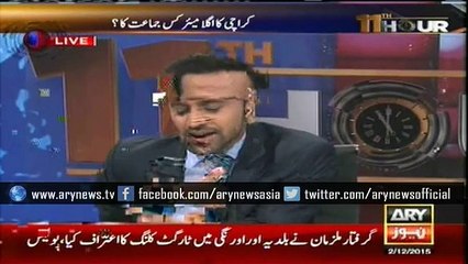 Ali Zaidi Claims that Candidates are being threatened in Karachi