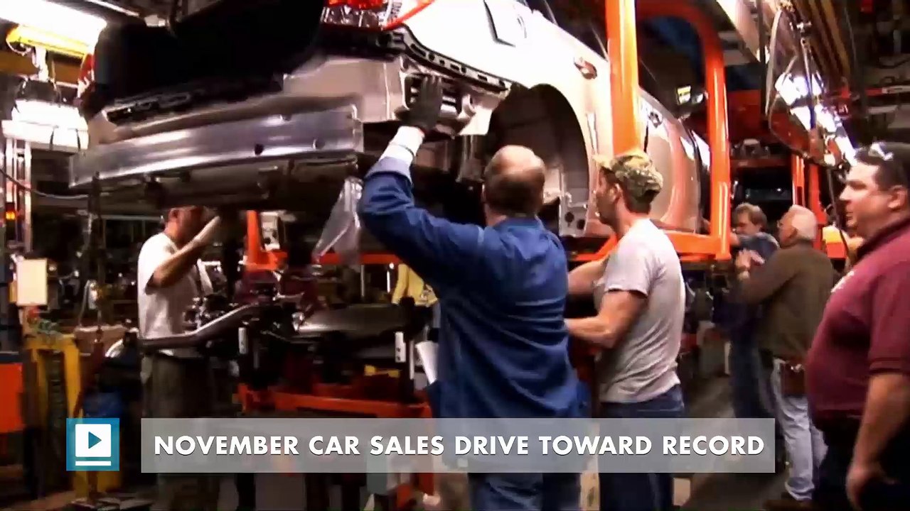 November Car Sales Drive Toward Record video Dailymotion