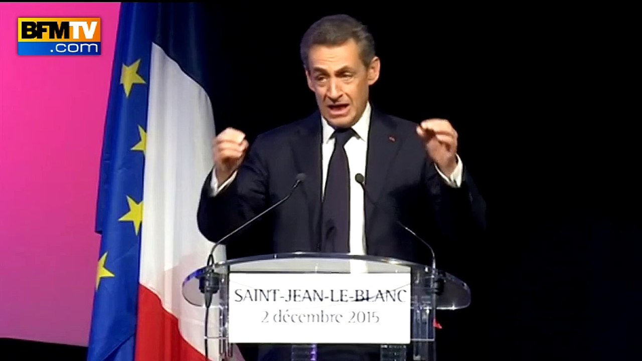 Sarkozy: "Je n'accepterai jamais une fusion des listes" au 2e tour des régionales