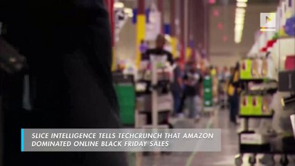 Amazon Dominated 36% of Online Black Friday Sales, Says Slice