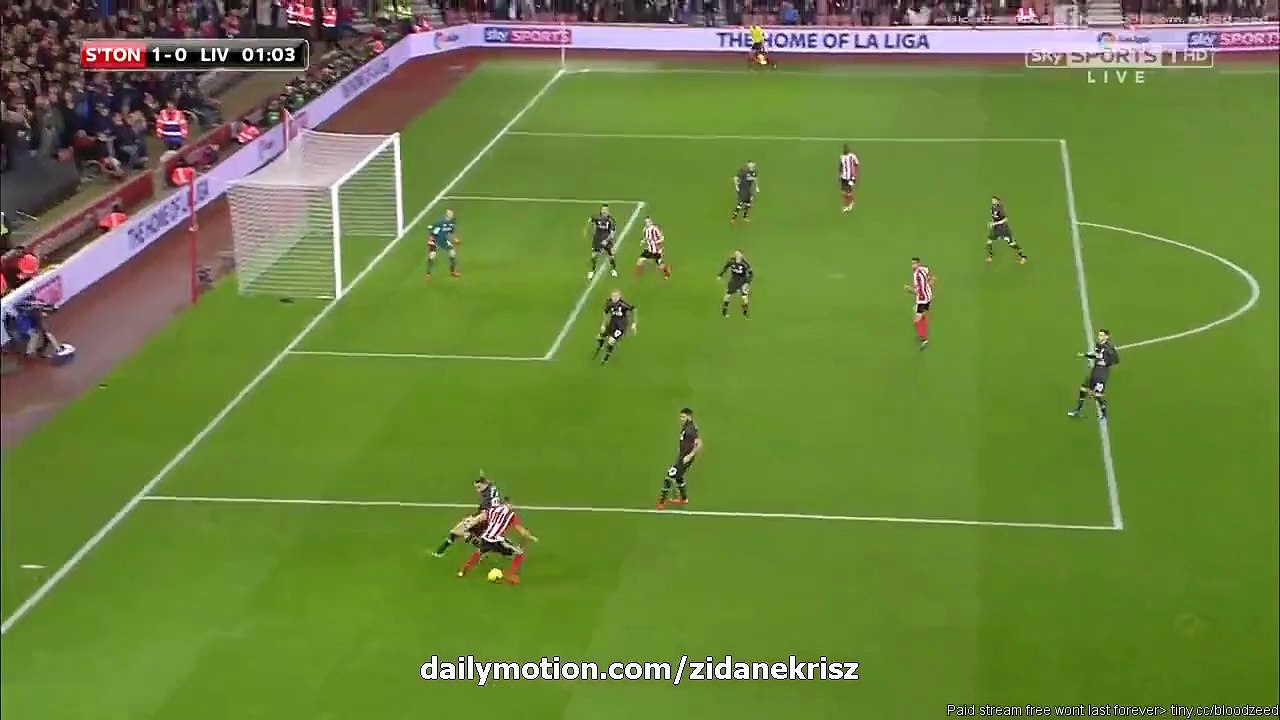 Sadio Mané 1_0 First Minute Goal HD _ Southampton v. Liverpool 02.12.2015 HD