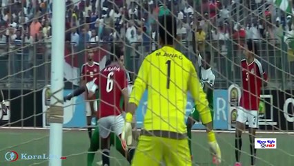 اهداف مباراة مصر ونيجيريا 2-2 الاهداف كاملة - على محمد على