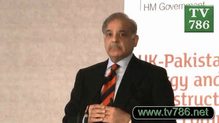 CM Punjab Shahbaz Sharif's speech at the UK Pakistan Energy and Infrastructure Trade forum