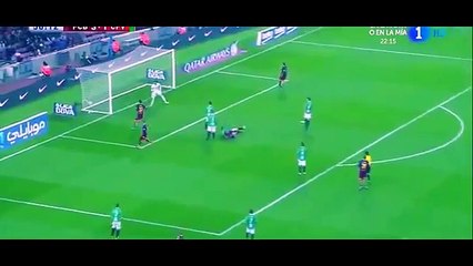 Munir El Haddadi Goal - Barcelona vs Villanovense 4-1 2015