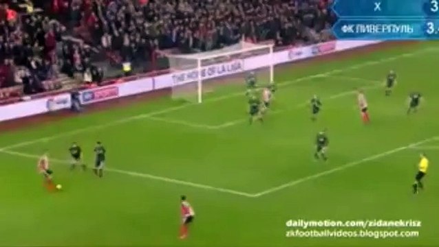 1-0 Sadio Mané Incredible 1st minute Goal - Southampton v. Liverpool - Capital One Cup 02.12.2015 HD