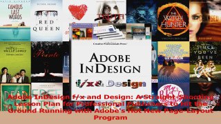 Download  Adobe InDesign fx and Design A StraightShooting Lesson Plan for Professional Publishers PDF Online