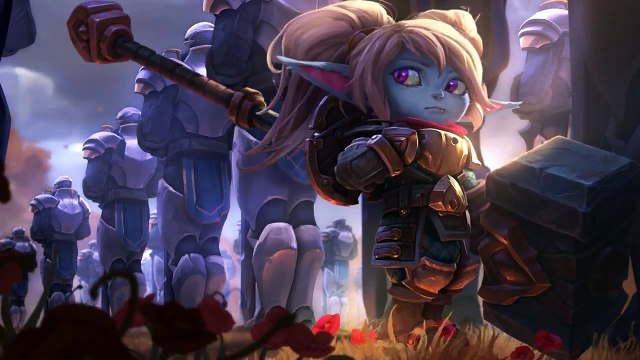 Poppy Rework Login Screen - league of Legends