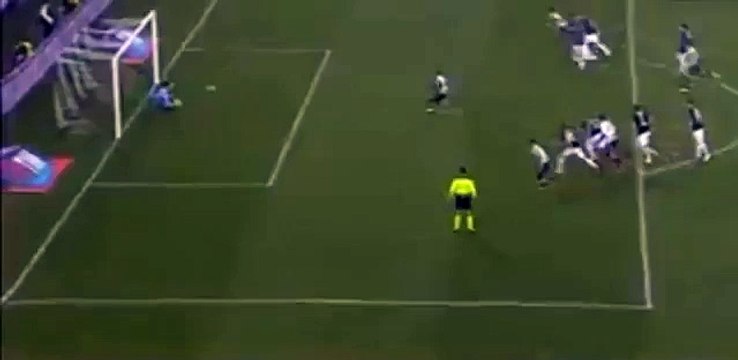 Udinese-Atalanta 1-0 gol Antonio Di Natale (02-12-2015) Coppa Italia 2015-2016