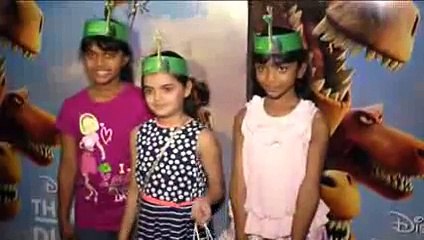 SPECIAL TV CELEBS SCREENING OF THE OSCAR SHORTLISTED DISNEY&#39;S THE GOOD DINOSAUR