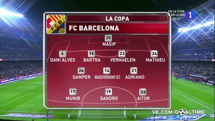 All Goals & Highlights | Barcelona -  Villanovense 6 :1 | 2.12.2015