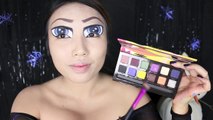 Anime Eyes Makeup Tutorial (Dark Elsa)