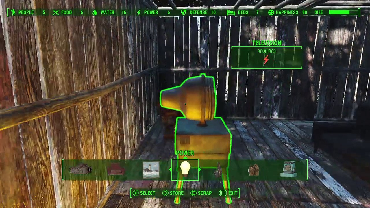Fallout 4 Putting together my dream shack pt 1
