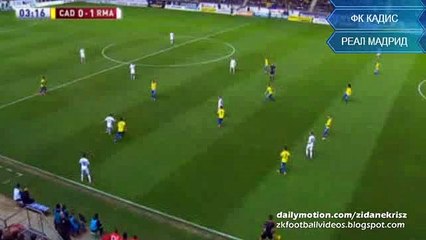 Denis Cheryshev 0:1 | Cádiz v. Real Madrid 02.12.2015 HD