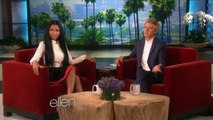 Nicki Minaj Reacts to Ellen s  Anaconda