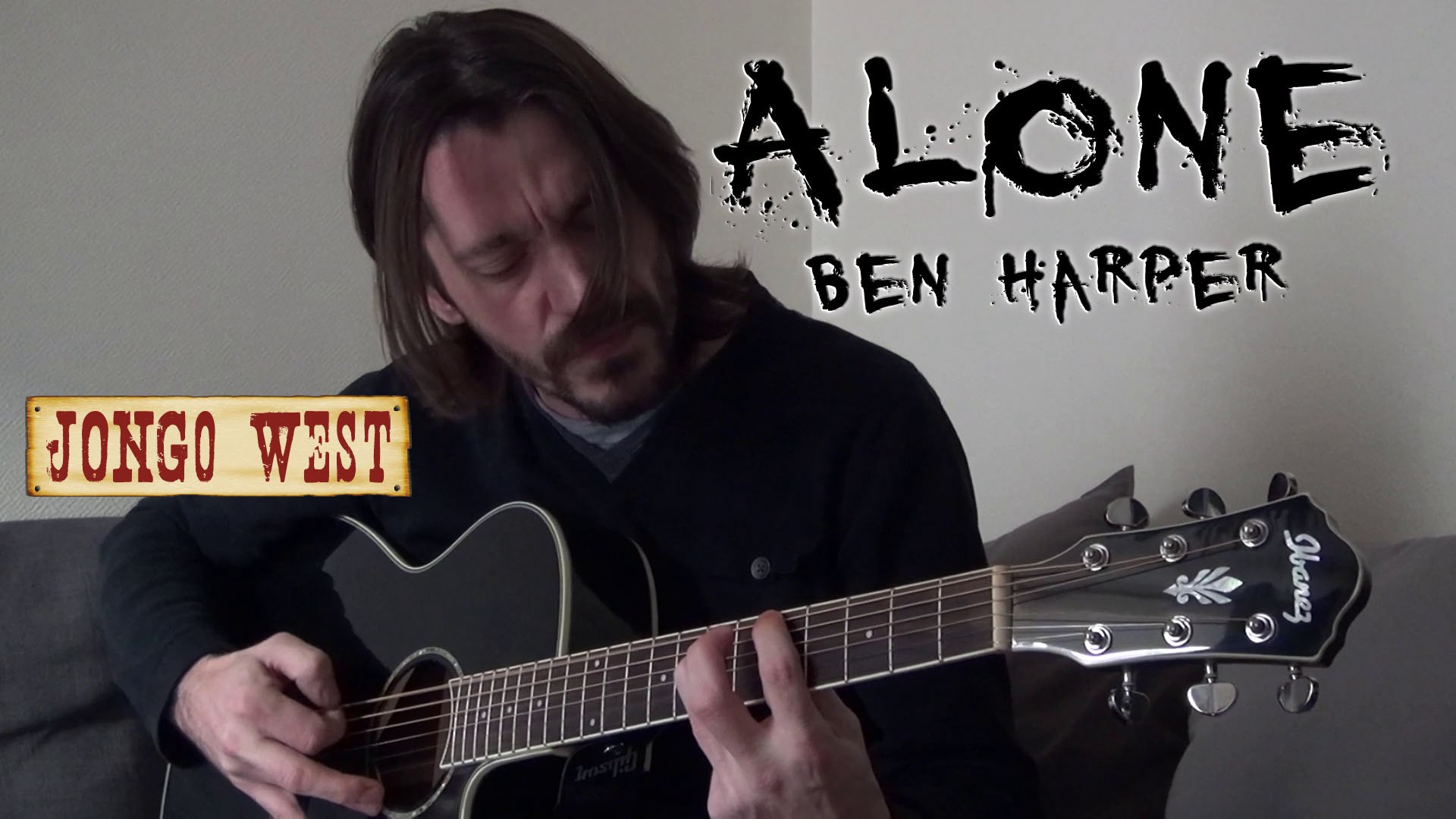 Ben Harper - Alone - Jongo West [Acoustic guitar cover song] (reprise  guitare acoustique) - Vidéo Dailymotion