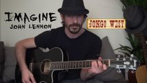 John Lennon - Imagine - Jongo West acoustic cover song (reprise acoustique)