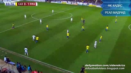 Denis Cheryshev 0-1 Amazing Goal HD- Cádiz v. Real Madrid 02.12.2015 HD