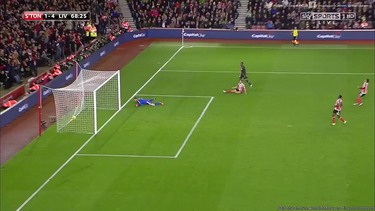 1-4 Divock Origi Wonderful Goal HD - Southampton v. Liverpool 02.12.2015