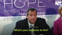 Chris Christie Is Pretty Tired Of Being Asked Trump Questions