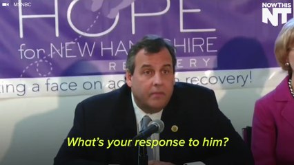 Chris Christie Is Pretty Tired Of Being Asked Trump Questions