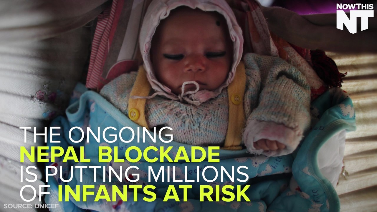 Millions of Children In Nepal Are At Risk Of Death And Disease Because Of The Blockade