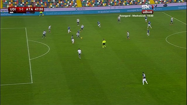 1-1 Gaetano Monachello Goal Italy Coppa Italia Round 4 - 02.12.2015, Udinese Calcio 1-1 Atalanta Bergamo