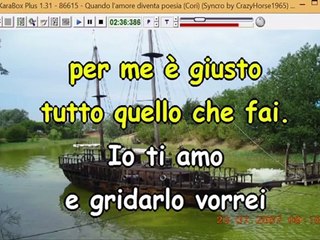 quando l'amore diventa poesia - cover by giusy - 70 anni