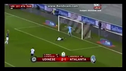 Antiano Di Natale FANTASTIC GOAL UDINESE 3-1 ATALANTA 2-12-2015