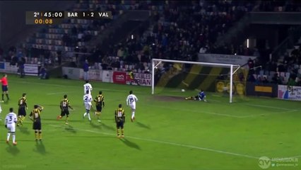 (Penalty) Parejo D. -  Barakaldo 1 - 3 Valencia - 02/12/2015