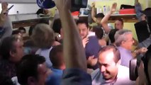 Así celebró un equipo cuando vio que les tocó jugar contra el FC Barcelona