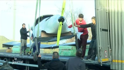 COP21 : L'avion Eraole prend la direction de Paris (Vendée)