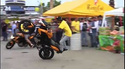 Acrobacias Semana de la Moto 2014