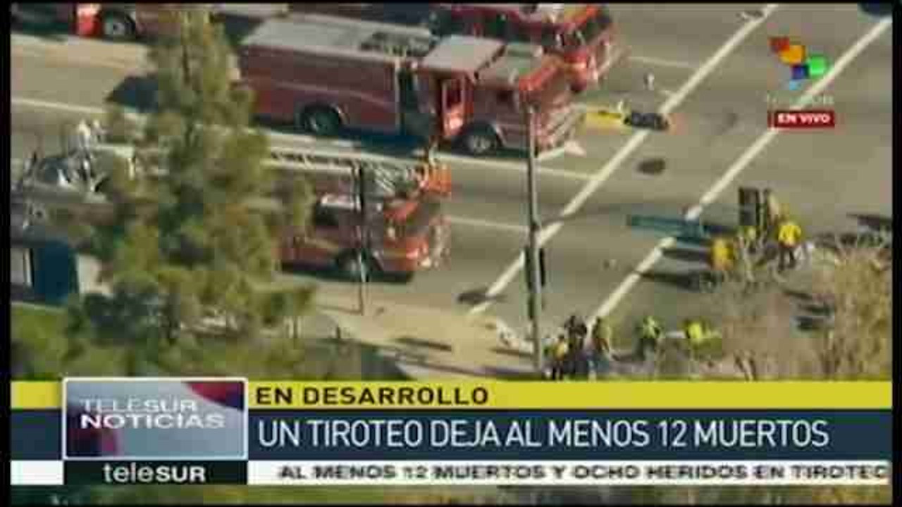 Al menos 14 muertos y 14 heridos en el tiroteo en California