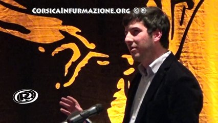 #Corse MEETING @Corsica_Libera #Aiacciu 04 intervention de François Santoni