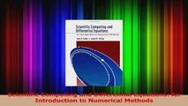 Read  Scientific Computing and Differential Equations An Introduction to Numerical Methods PDF Free