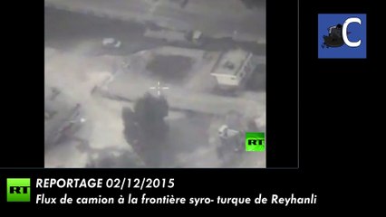 Convoi de camions entre la Syrie et la Turquie