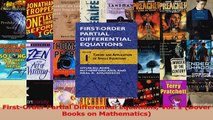 Download  FirstOrder Partial Differential Equations Vol 1 Dover Books on Mathematics Ebook Free