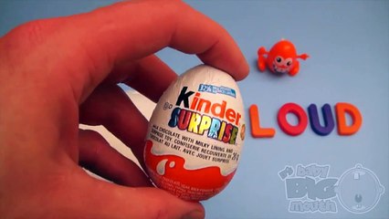 Kinder Surprise Egg Learn-A-Word! Spelling Outdoor Words! Lesson 18
