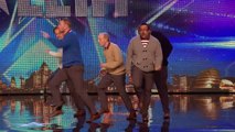 Old Men Grooving bust a move, and maybe their backs! | Britains Got Talent 2015