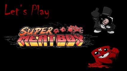 Let's Play: Super Meat Boy Chapter 1 The Forest (English)