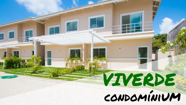 VIVERDE CONDOMINIUM - CONDOMINIO FECHADO DE CASAS DUPLEX NA LAGOA REDONDA EM FORTALEZA CEARA-HD