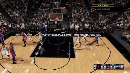 NBA 2K16 360 layup