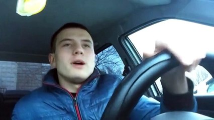 Просто спел в своей машине))клево