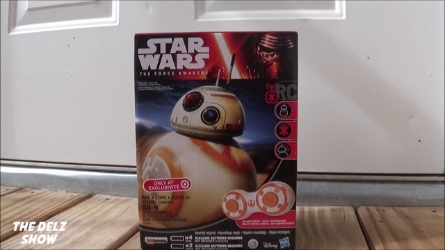 Star Wars BB-8 Hasbro RC Toy Unboxing,Assembling,Testing Review With Kids + Boston Terrier Dog (Target Exclusive)