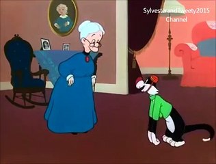 Sylvester and Tweety in CANARY ROW Part 1