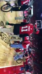 Toys For Tots With Pack Football During Men's Hoops Halftime