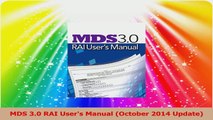 MDS 30 RAI Users Manual October 2014 Update Read Online