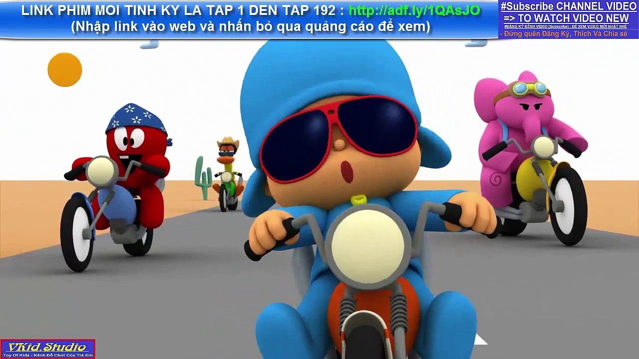 POCOYO Hat - Chu Tho Con Ca nhac thieu nhi - Link phim Moi tinh ky la tap cuoi