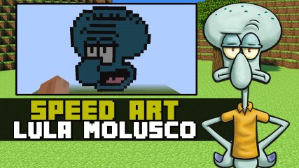 Speed Art - Minecraft Lula Molusco